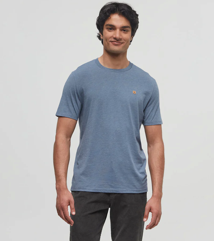 Ten Tree M TreeBlend Classic T-shirt Blue Mirage