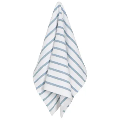 Danica Basketweave Dishtowel Slate Blue