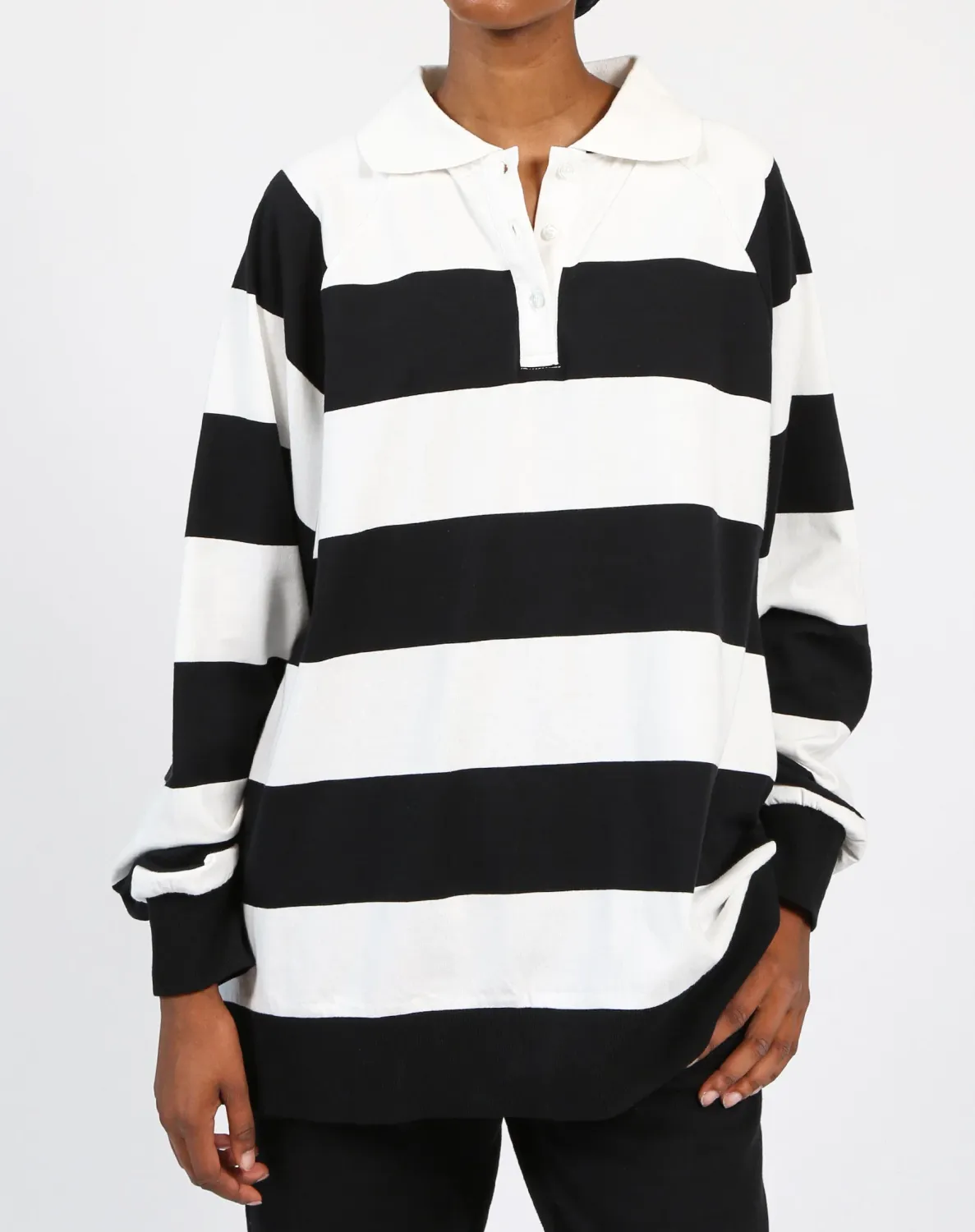 Brunette the Label Rugby Stripe Shirt