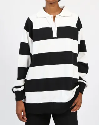 Brunette the Label Rugby Stripe Shirt