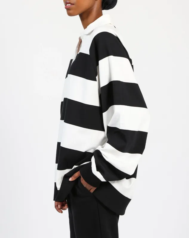 Brunette the Label Rugby Stripe Shirt