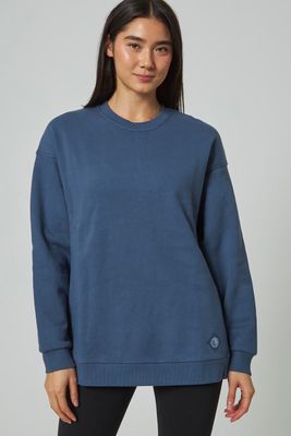 MPG The Comfort Women's Relaxed Crew Petrol Blue