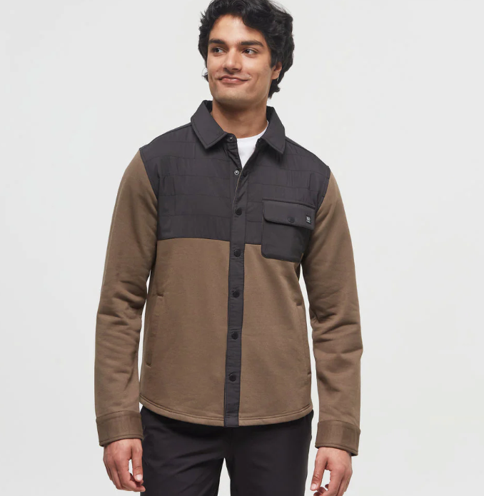 Ten Tree M Coves Shacket Tundra/Meteorite Black