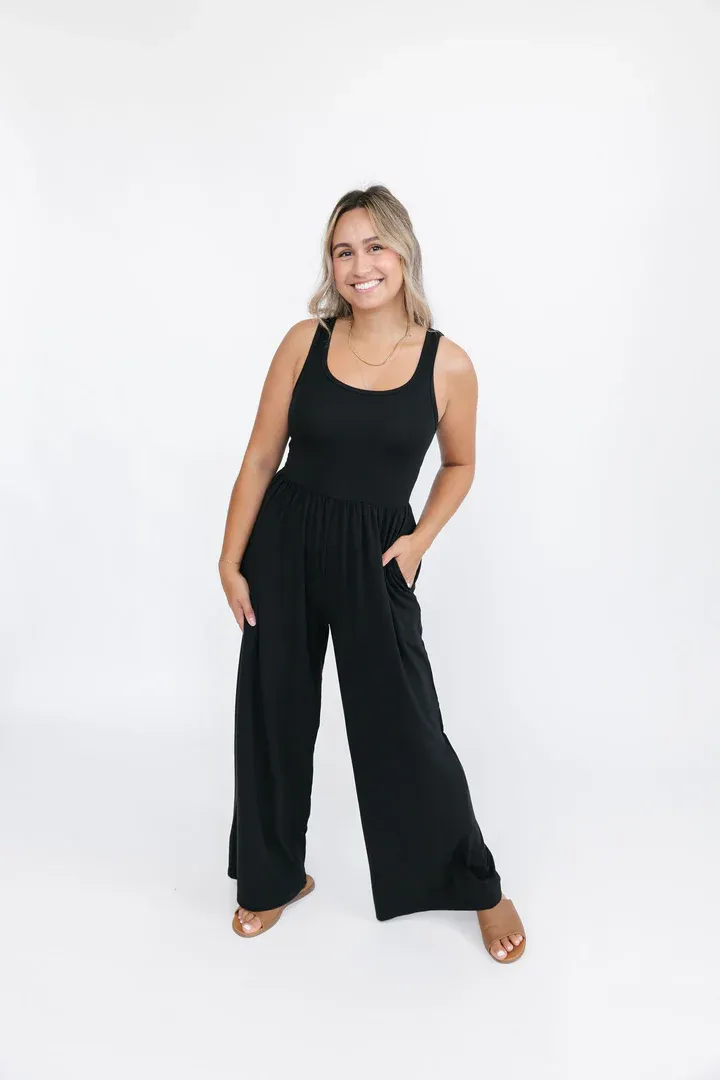 Smash + Tess Camille Wide Leg Romper