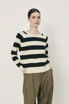 Deluc Holbein Striped Sweater