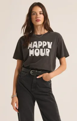 Z Supply Happy Hour Boyfriend Tee