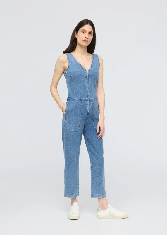 DUER Performance Denim Jumpsuit 