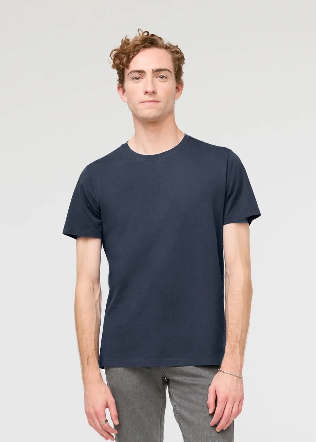 DUER PurePima Tee Navy