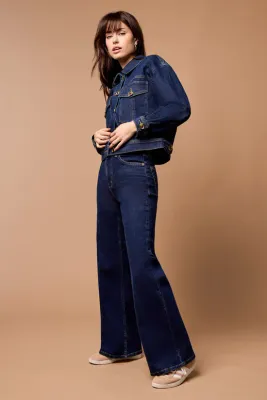 Tribal Brooke Hugging Palazzo Jeans