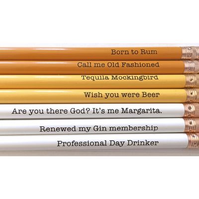 Snifty Day Drinker Pencils