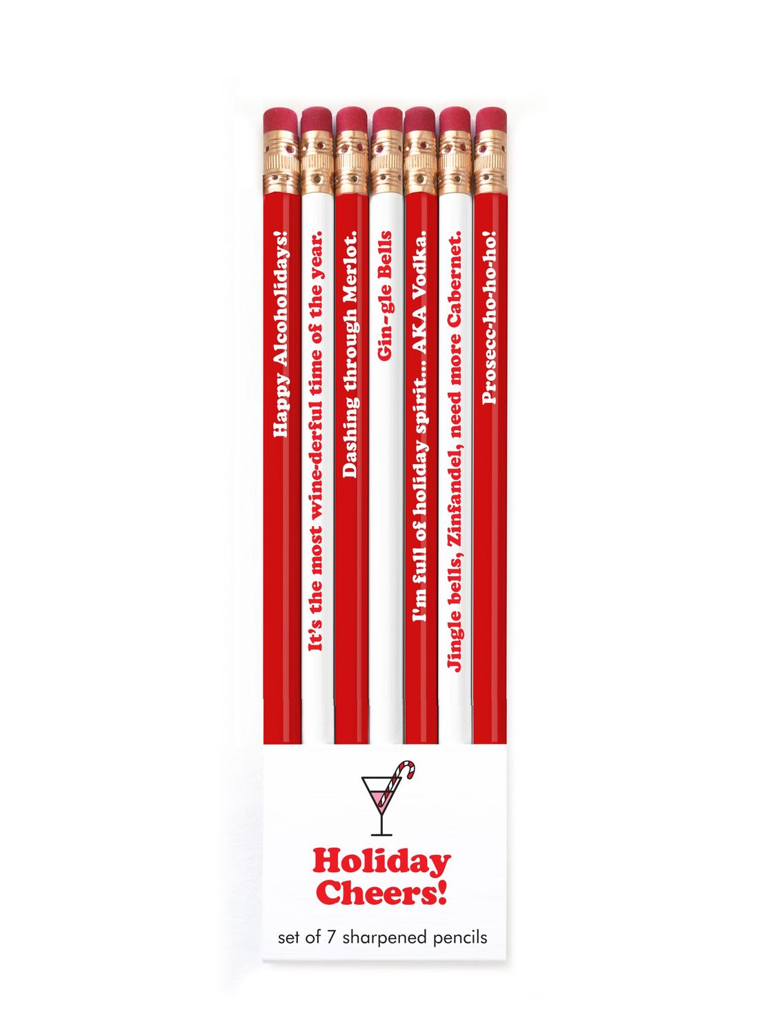 Snifty Holiday Cheers! Pencils