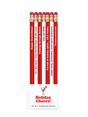 Snifty Holiday Cheers! Pencils