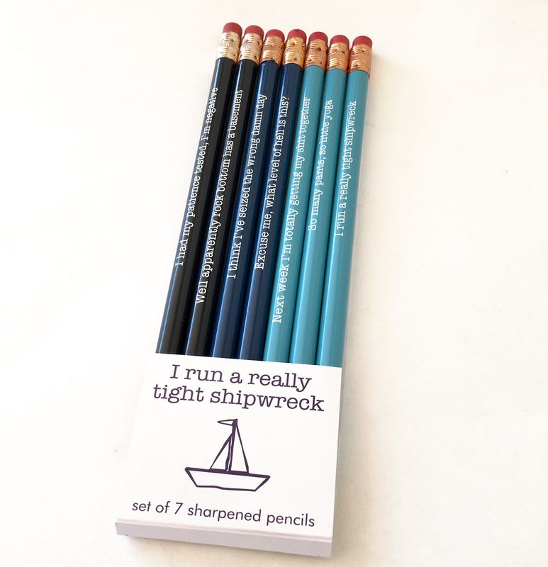Snifty Shipwreck Pencils