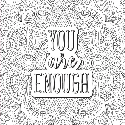Peter Pauper Coloring Book Self Care