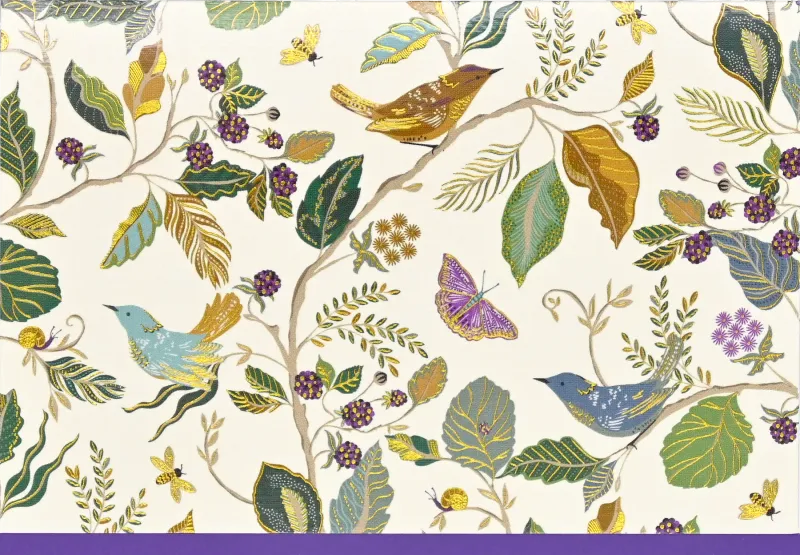 Peter Pauper Note Card Birds and Berries