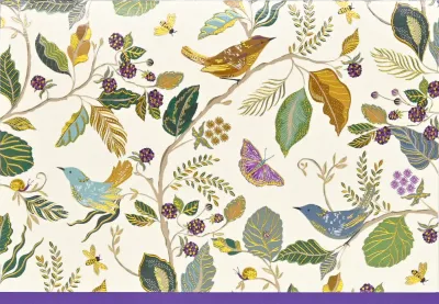Peter Pauper Note Card Birds and Berries