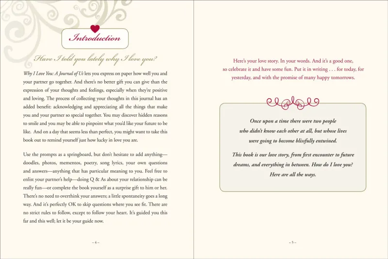 Peter Pauper Why I Love You A Journal of Us