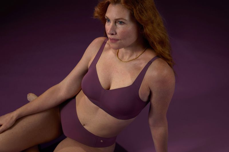 Evelyn &amp; Bobbie Beyond Bra Plum