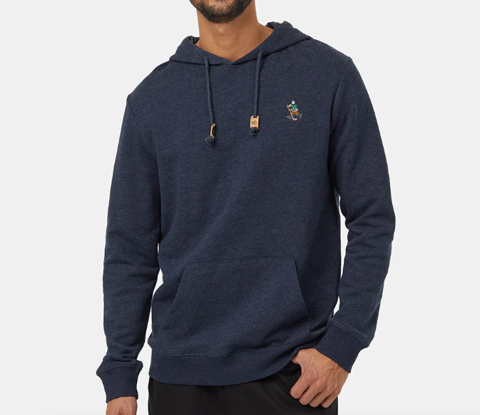Ten Tree M Sasquatch Hoodie Midnight Blue Heather Hockey