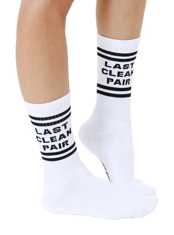 Living Royal Last Clean Pair Classic Crew Socks