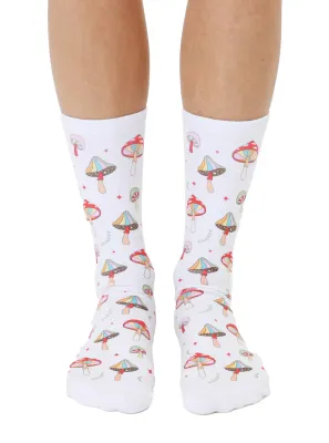 Living Royal Funky Mushroom Crew Socks