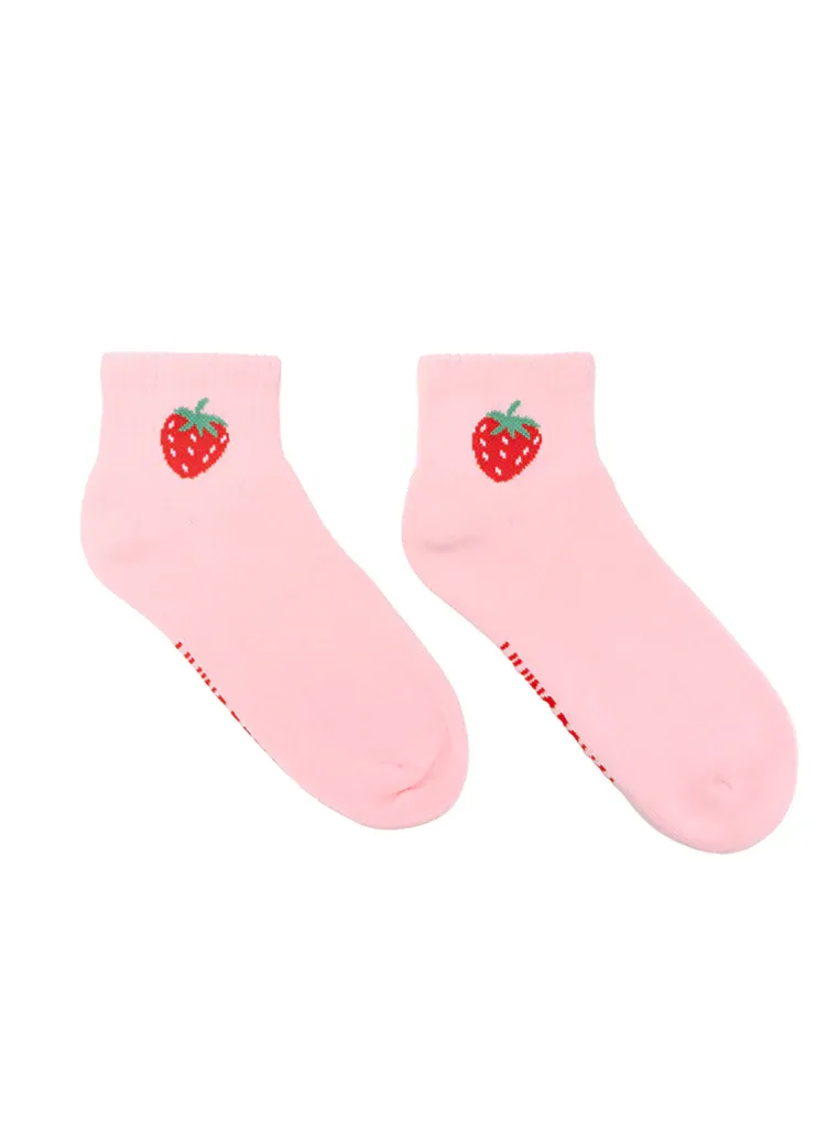 Living Royal Strawberry Classic Ankle Socks
