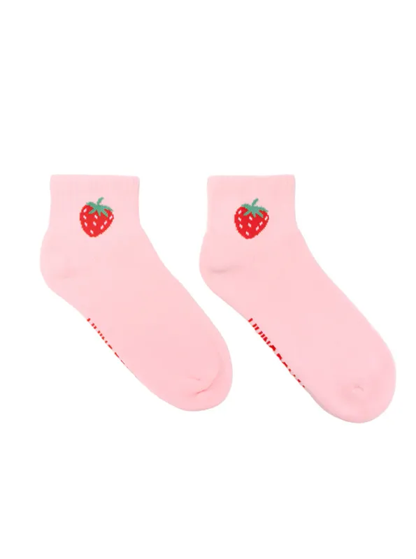 Living Royal Strawberry Classic Ankle Socks