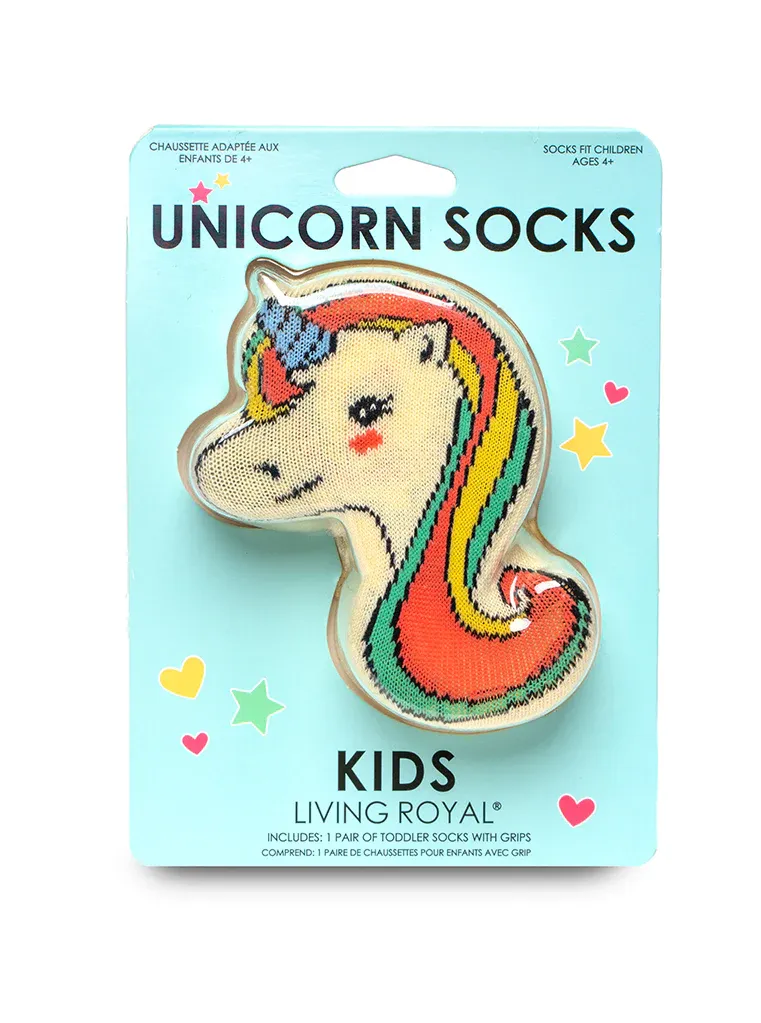 Living Royal Unicorn 3D Socks