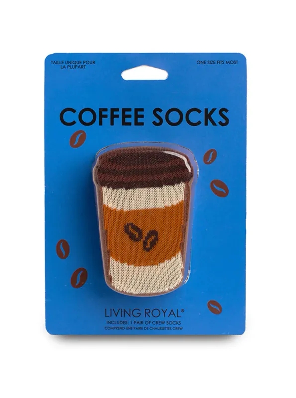 Living Royal Coffee 3D Socks