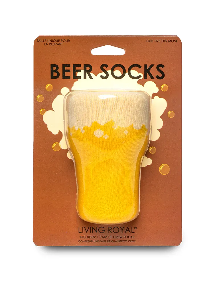 Living Royal Beer 3D Socks