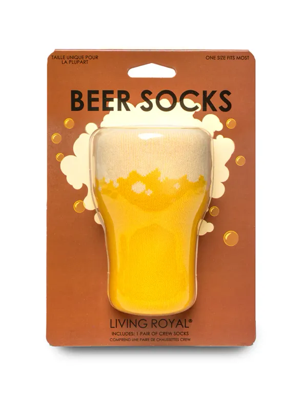 Living Royal Beer 3D Socks