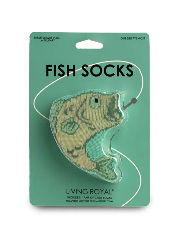 Living Royal Fish 3D Socks