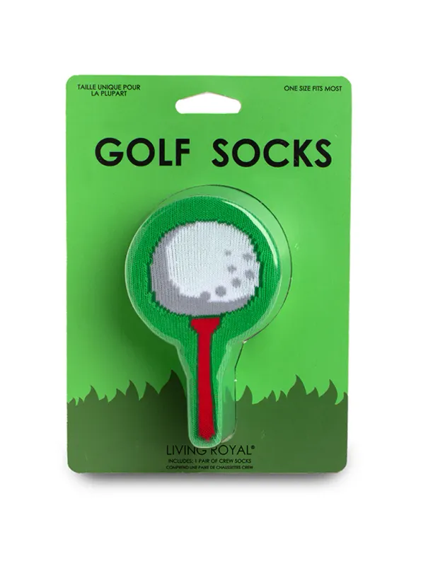 Living Royal Golf 3D Socks