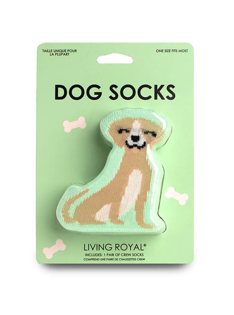 Living Royal Dog 3D Socks