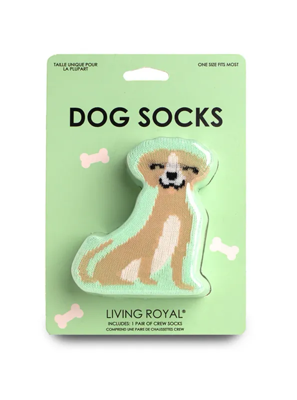Living Royal Dog 3D Socks