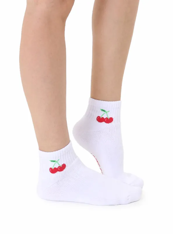 Living Royal Cherry Classic Ankle Socks