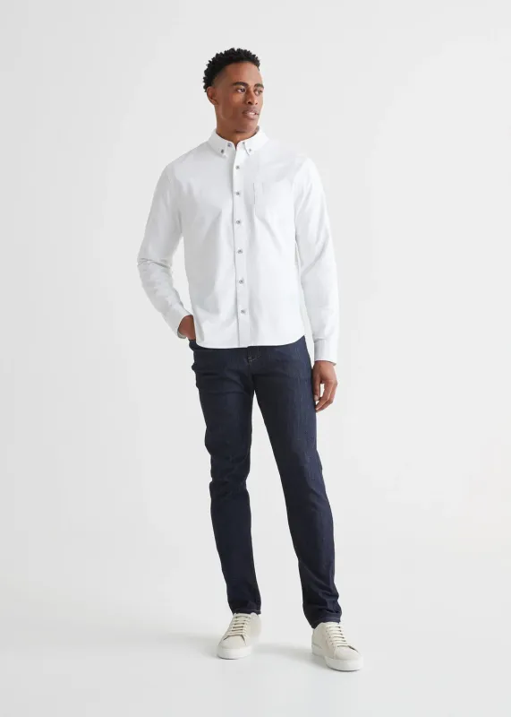 DUER Performance Stretch Button Down White
