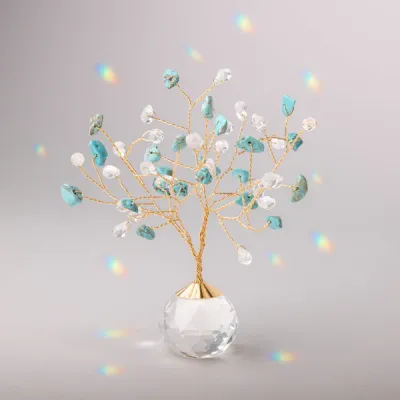 Scout Tree of Life Suncatcher Turquoise