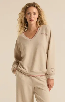 Z Supply Homebody V-Neck Sweater