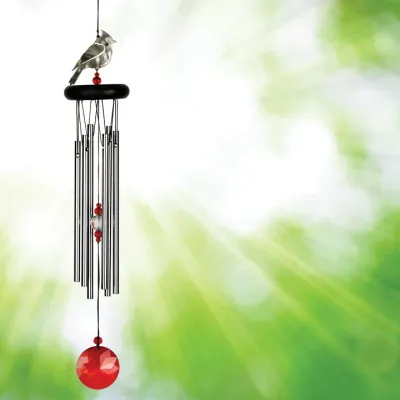 Woodstock Crystal Cardinal Chime
