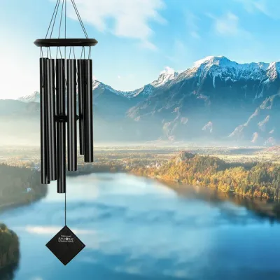 Woodstock Chimes of Pluto Black