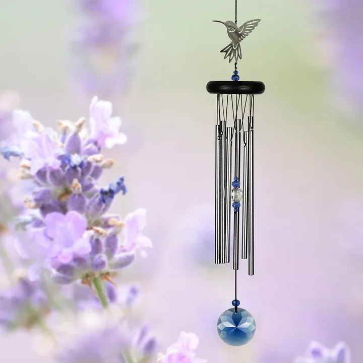 Woodstock Crystal Hummingbird Chime