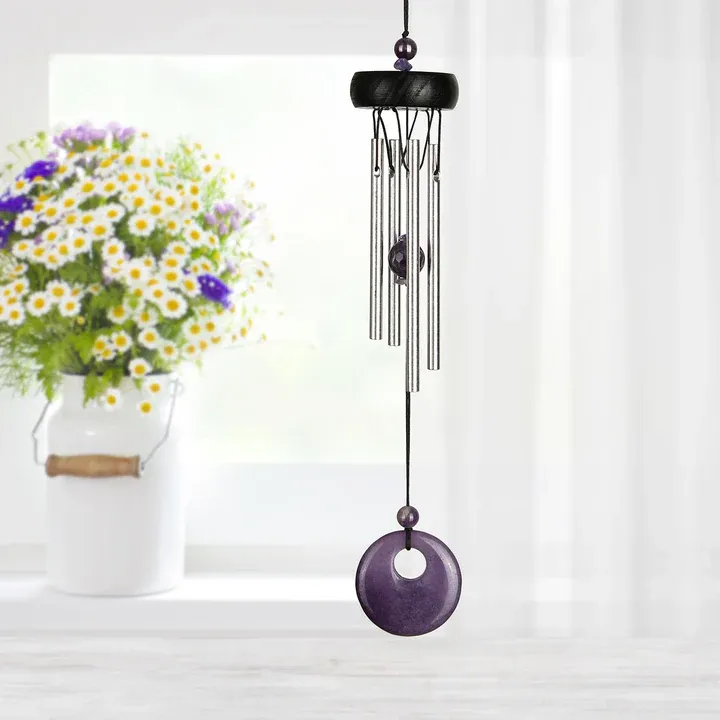 Woodstock Precious Stones Chime Amethyst