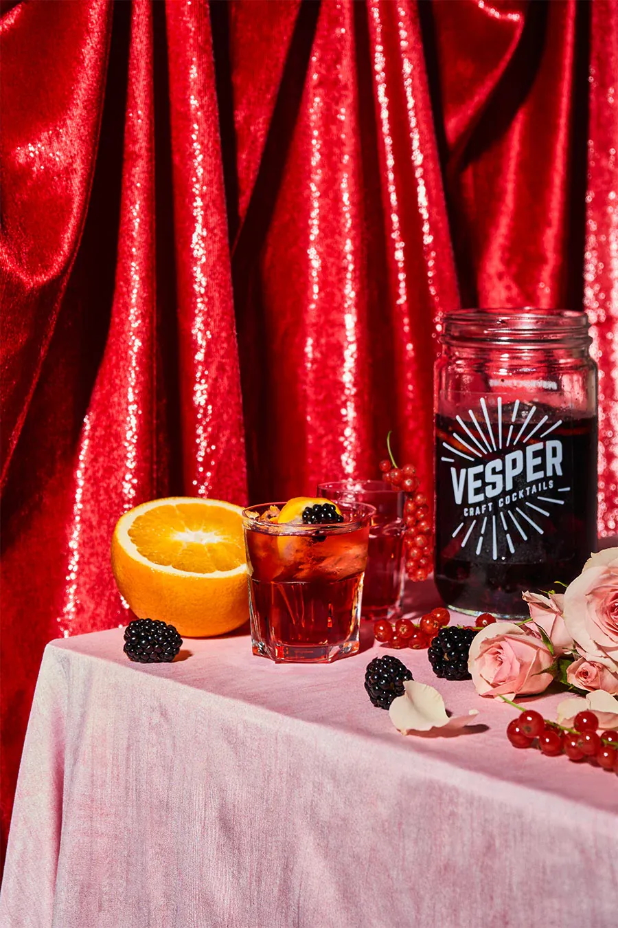 Vesper Cranberry Whiskey Sour Craft Cocktail Kit