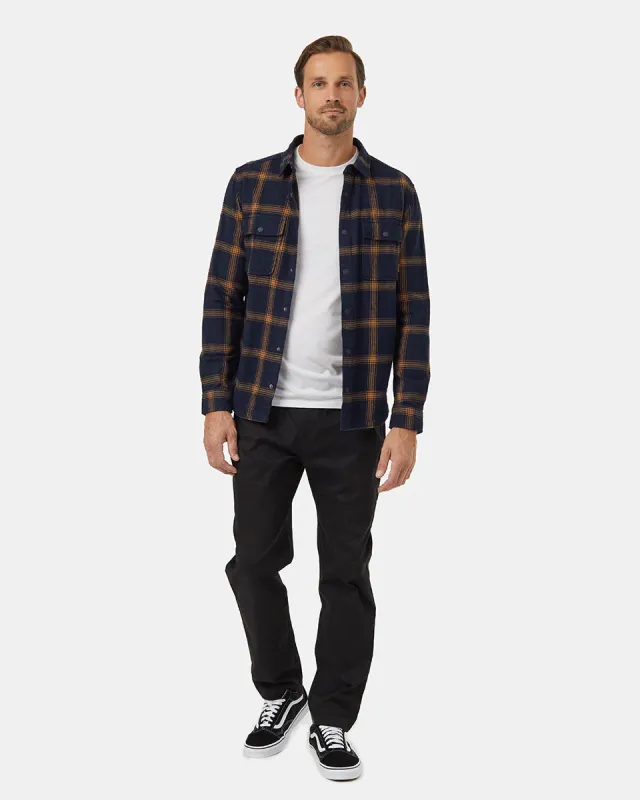 Ten Tree M Kapok Flannel Colville Midnight Blue/City