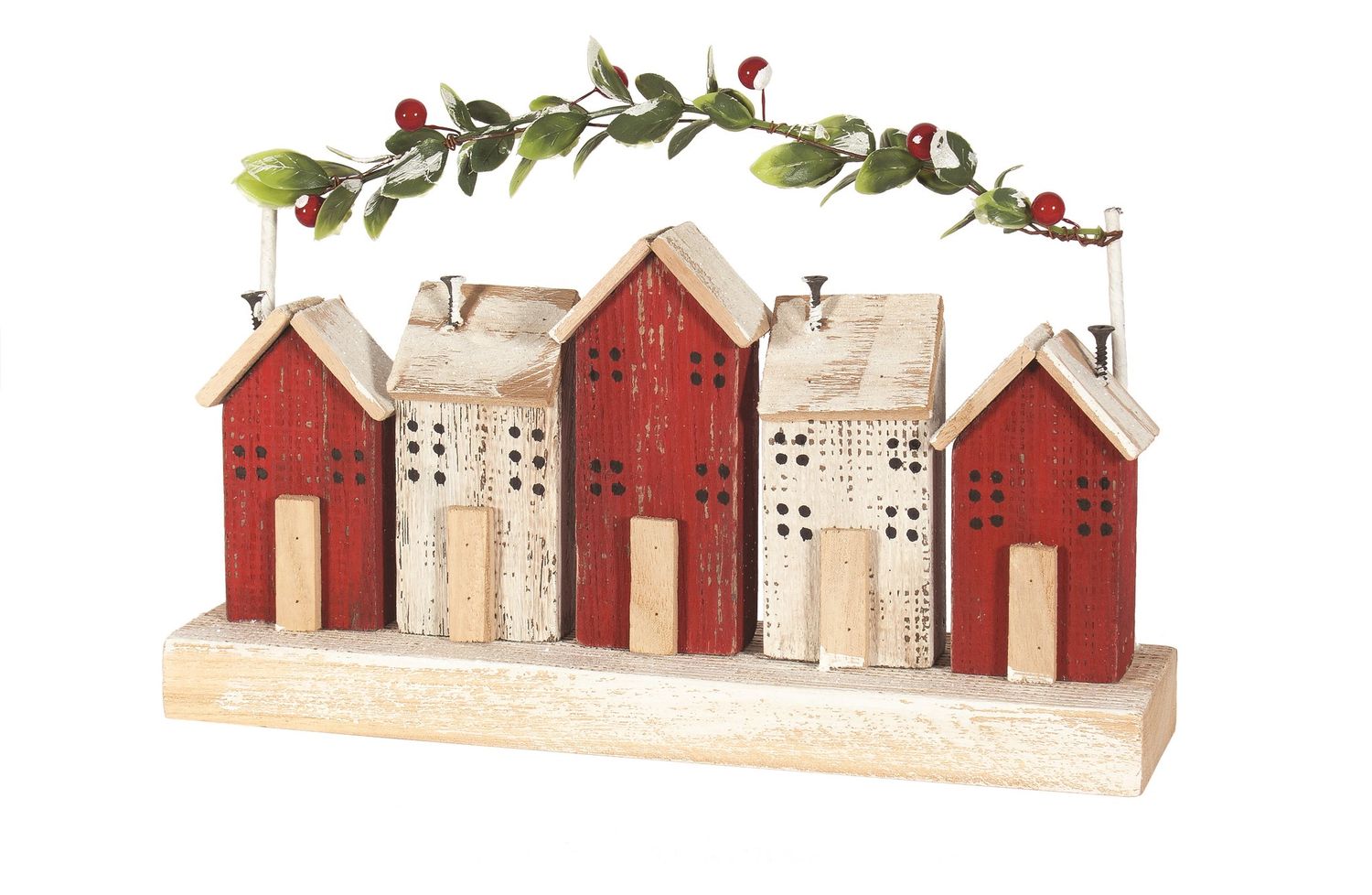 Nutcracker Designs Decor Houses with Garland