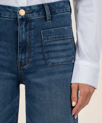 Kut From The Kloth Meg Patch Pocket Dandle