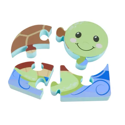 Orange Tree Toys Turtle Wooden Puzzle