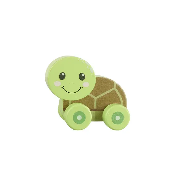 Orange Tree Toys Turtle First Push Toy