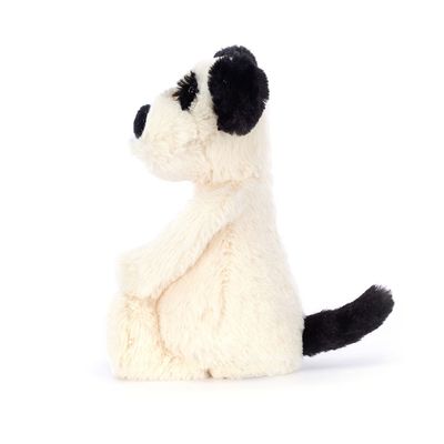 Jellycat Bashful Rufferty Black &amp; Cream Puppy Little